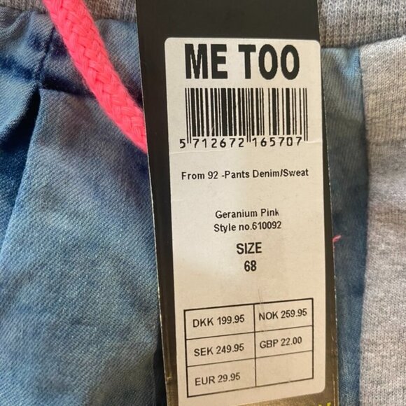 Me too - from 92- jean joggers👖 size 68 (6mos) - Picture 2 of 4